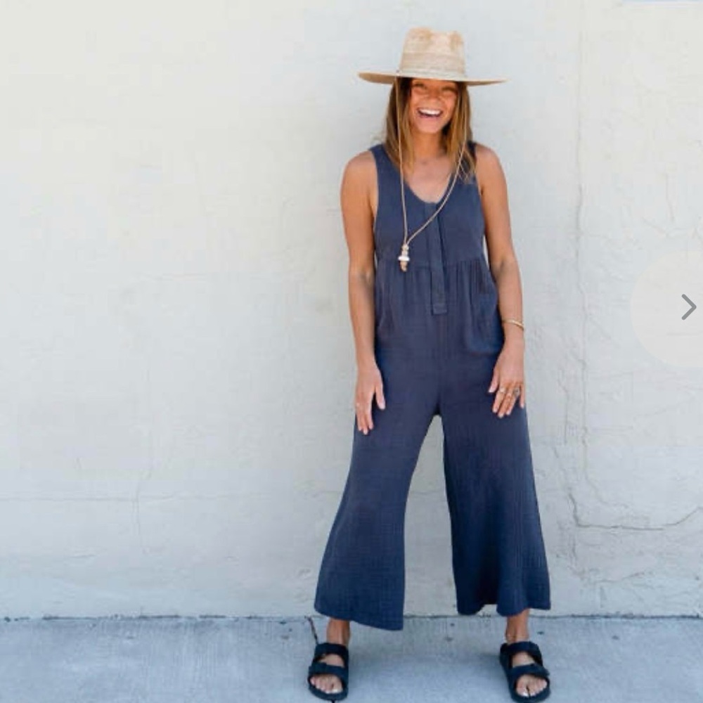 Longway Sunset Linen Jumper | Olive | Small - Picture 8 of 9